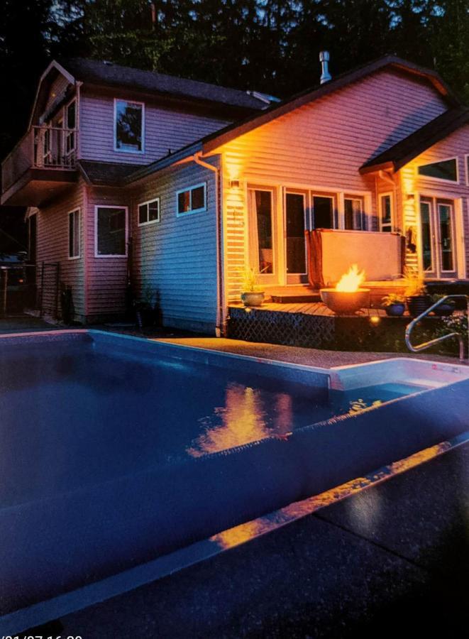 Hotel Private Water Front & Swimming Pool &Hot Tub Ladysmith Exterior foto